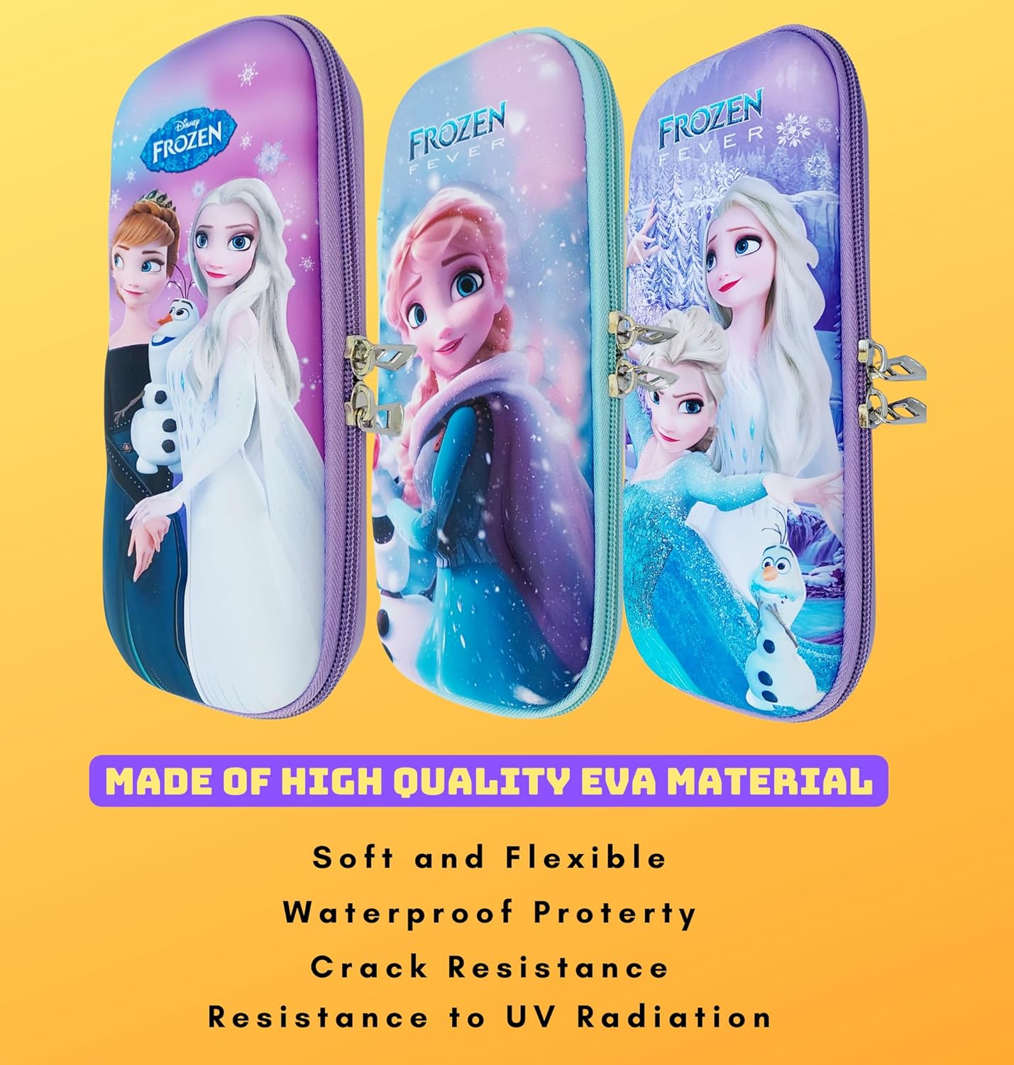 Shop this adorable and durable Frozen pencil case and more school supplies at Usmile Toys www.usmile.toys.